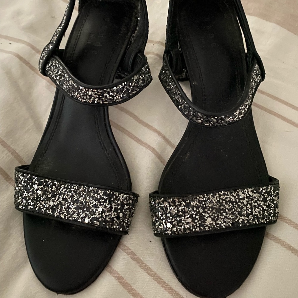 Sandro sparkly sandal